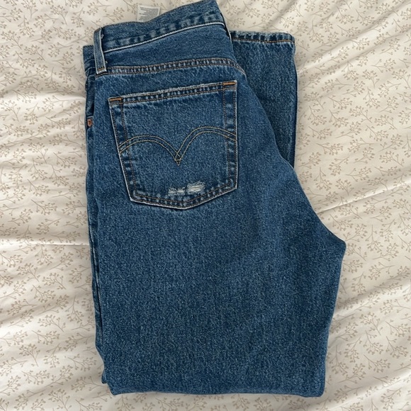 Levi’s 501 straight cropped leg - Picture 4 of 5